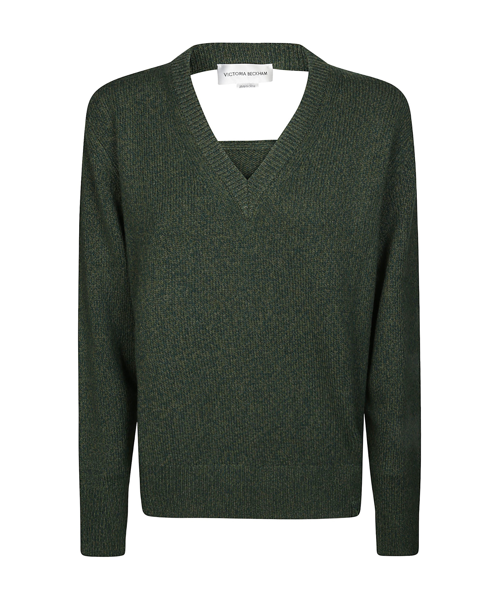 VICTORIA BECKHAM VICTORIA BECKHAM CUT-OUT DETAILED KNITTED JUMPER