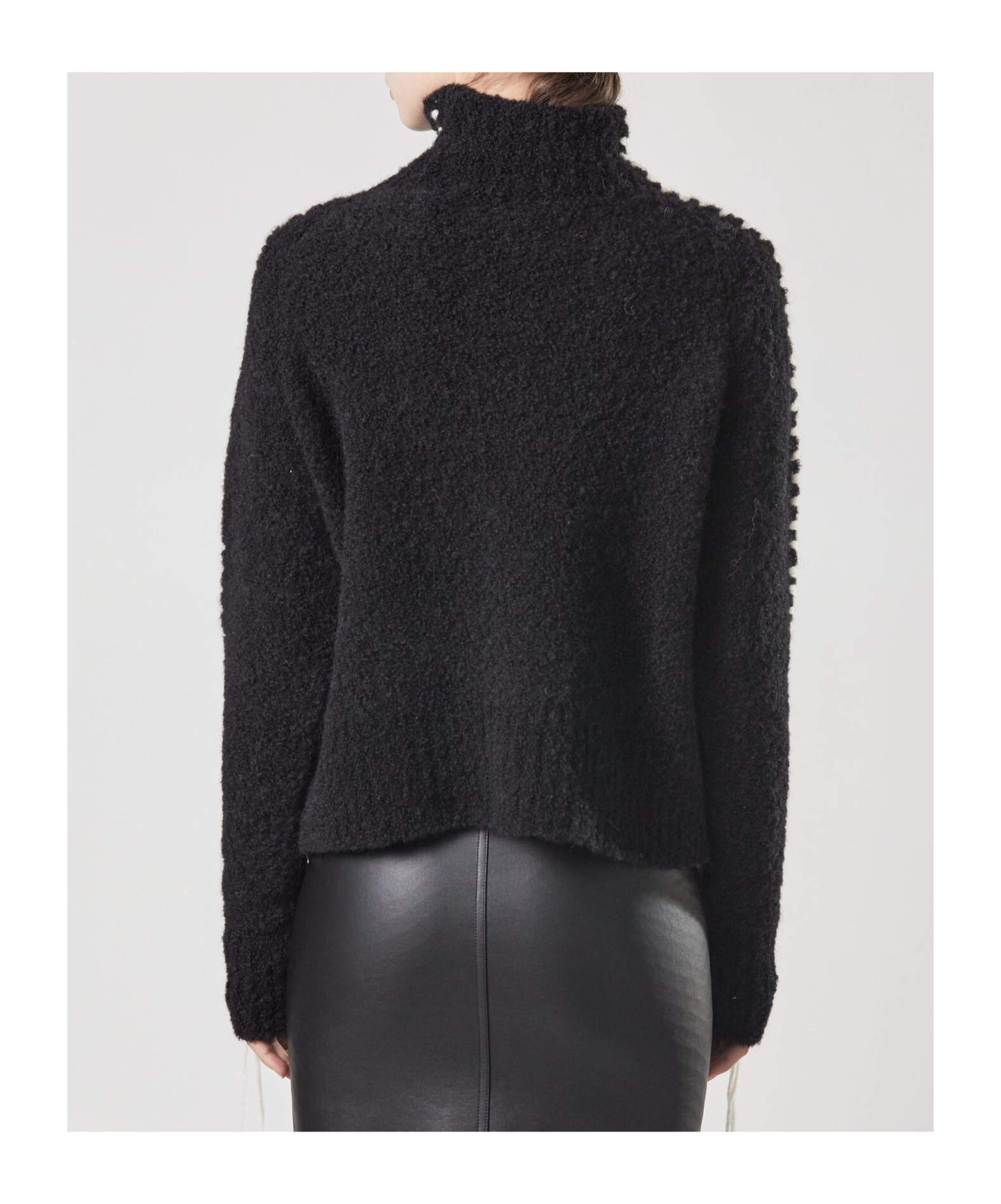 Thom Krom Decorative-stitching Sweater In Black