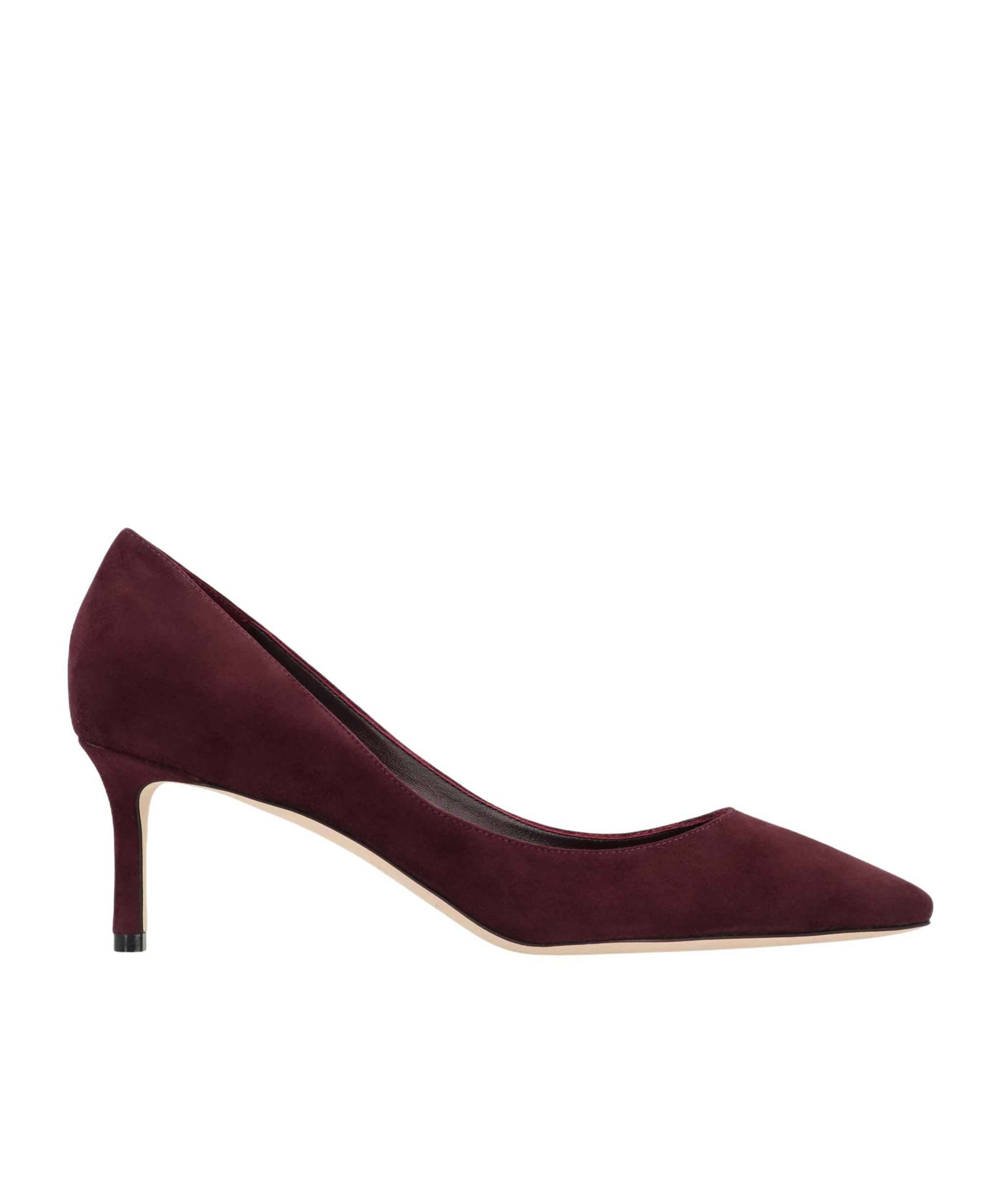 Jimmy Choo 60mm Romy Suede Pointed-toe Pumps In Red
