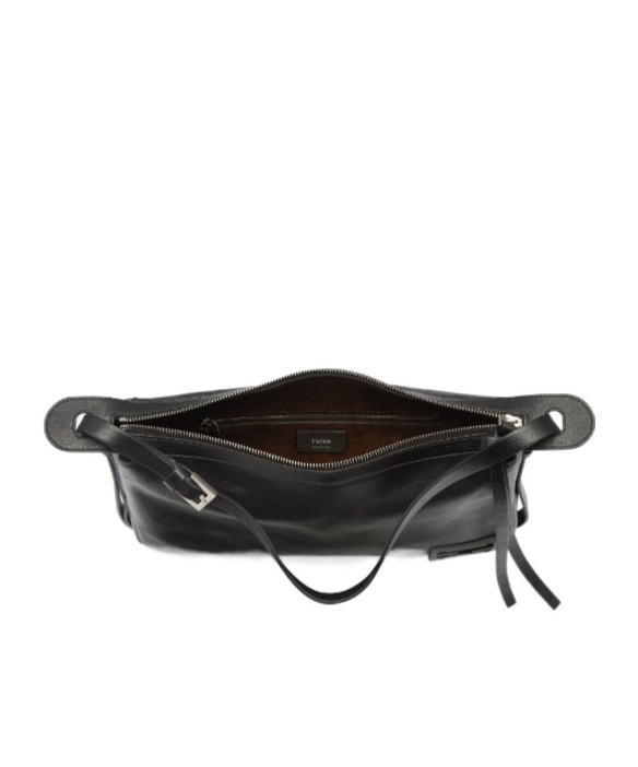 Fendi Simply Medium Shoulder Bag In Black