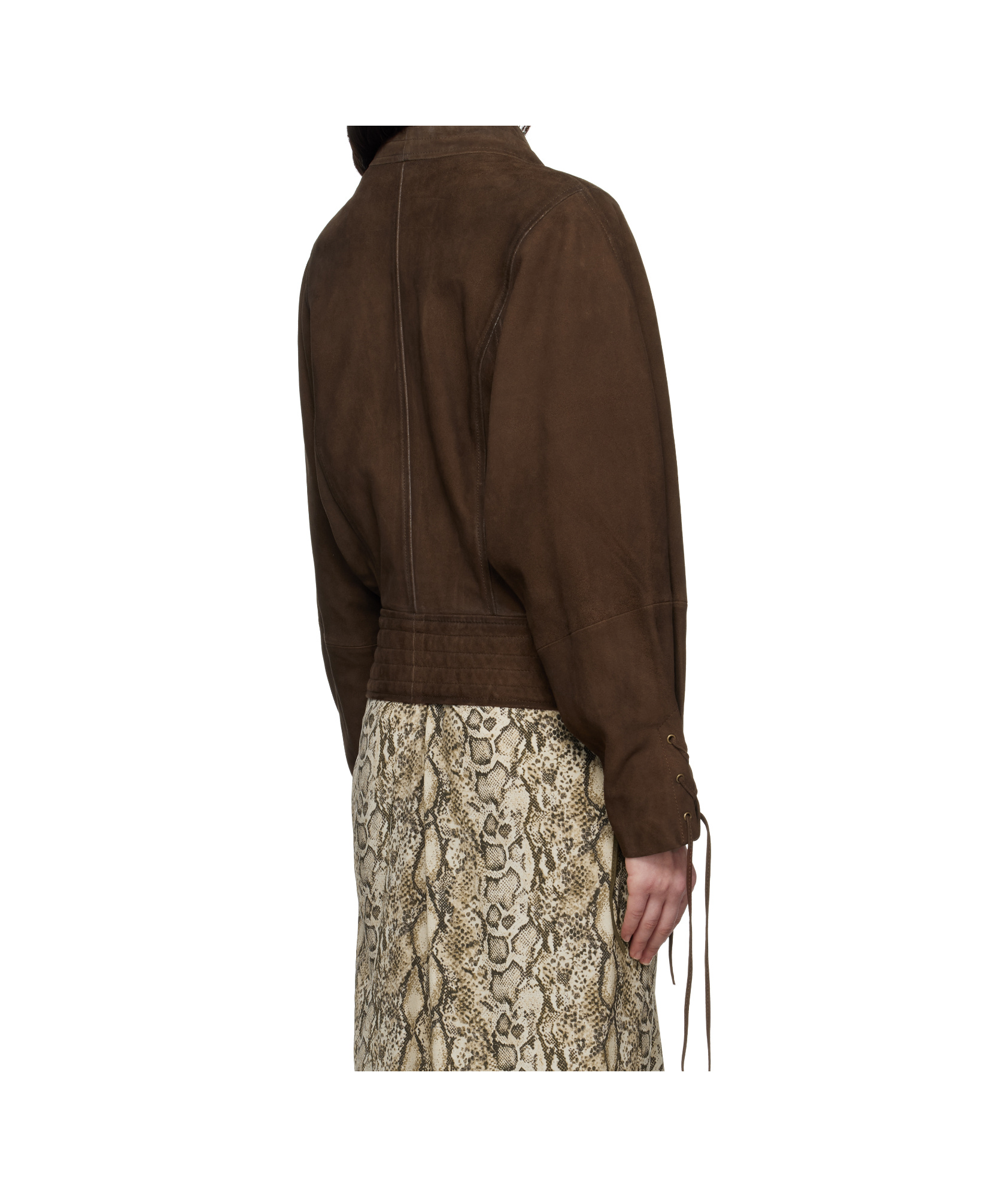 Isabel Marant Long Sleeve Casual Jacket In Brown