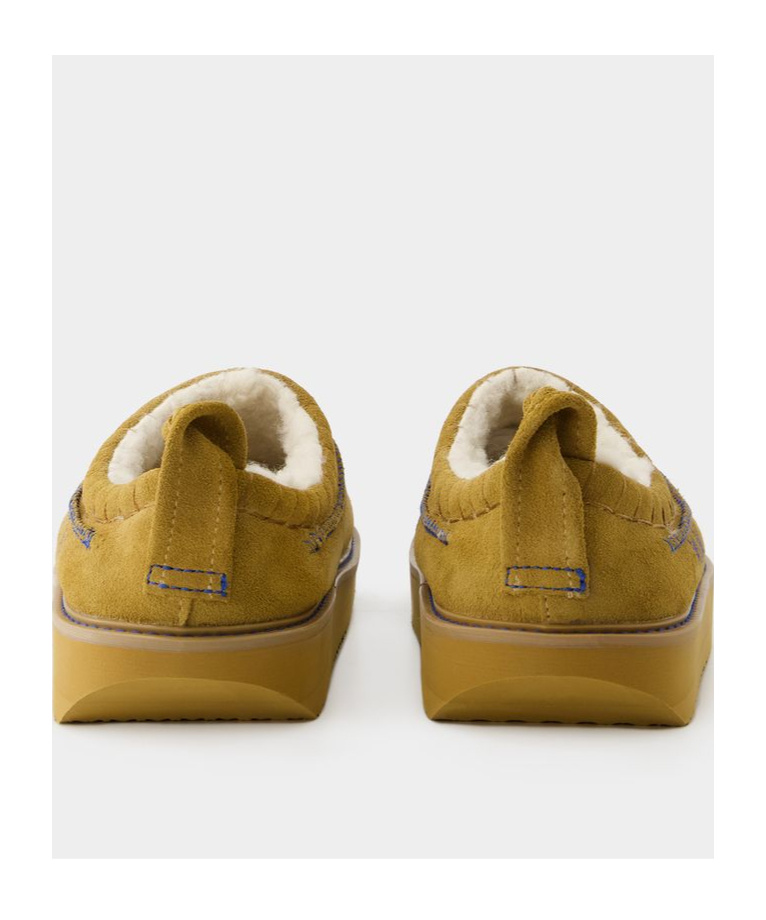 Ader Error Round-head Casual Shoes In Brown