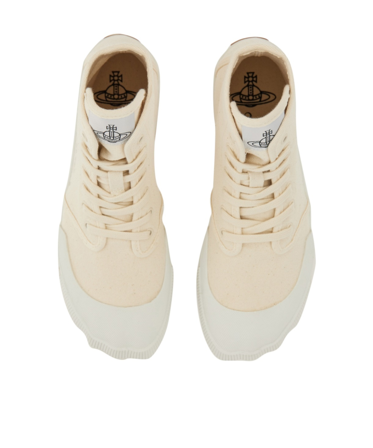 Vivienne Westwood High Top Sneaker In Neutral
