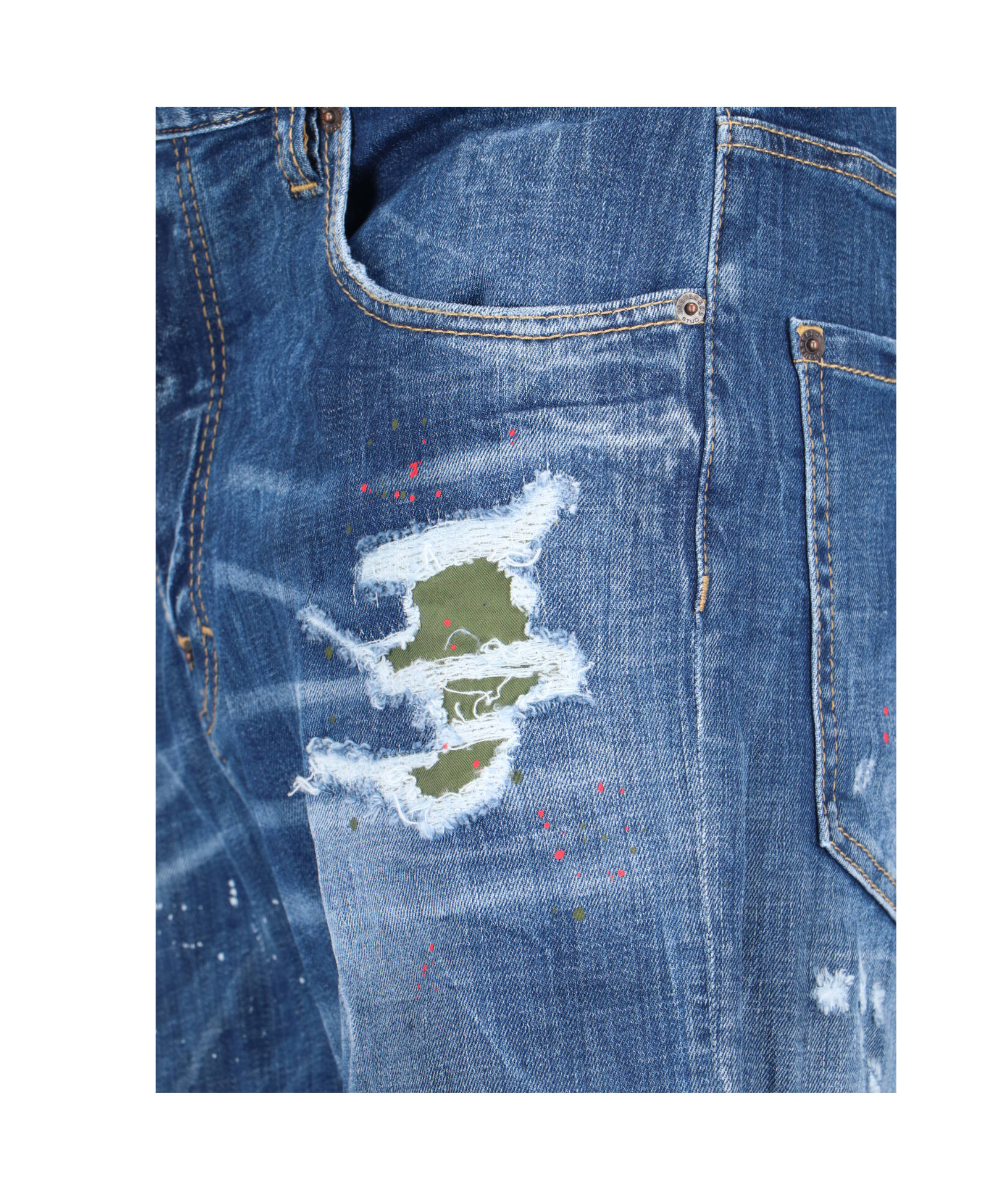 Dsquared2 Skater Jean Jeans Featuring Distressed Detailing In Blue