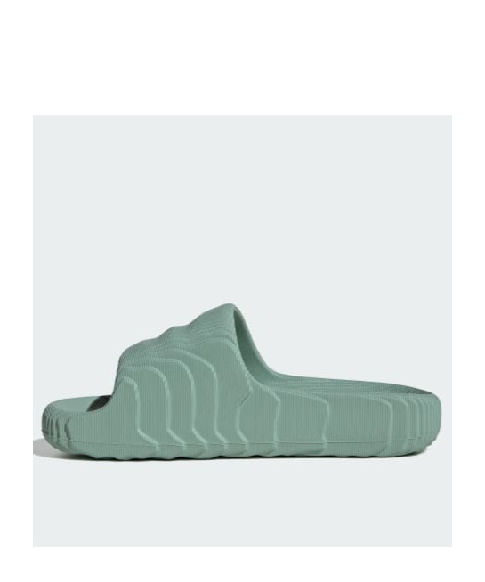 Shop Adidas Originals Adilette 22 Slides In Green