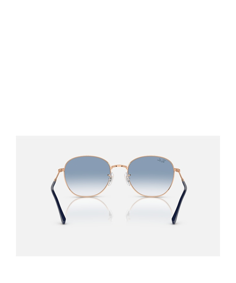 Ray Ban Ray-ban Round-frame Sunglasses In Blue