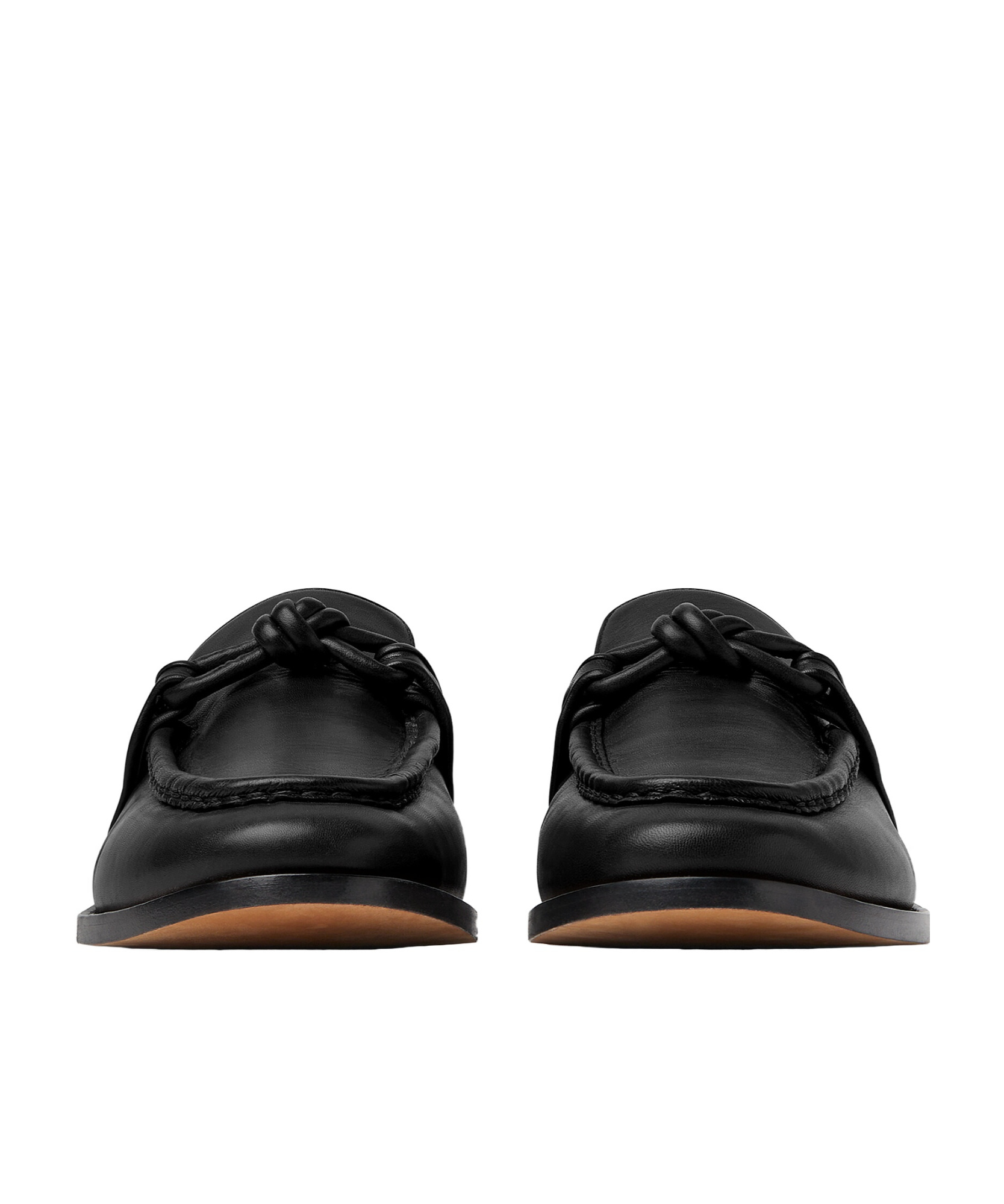 BOTTEGA VENETA ASTAIRE ROUND-HEADED LOAFERS 