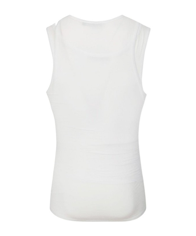 Heliot Emil Eudaimonia Tank Top With Double Shoulder Straps In White