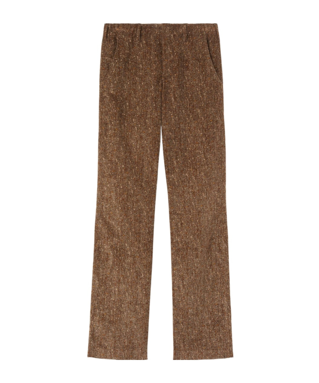 Loro Piana Belt-loop Casual Pants In Brown