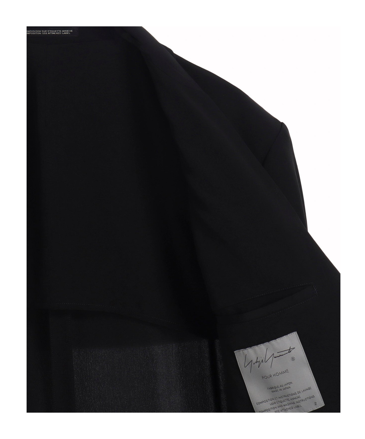 Shop Yohji Yamamoto Single Breasted Blazer In Black