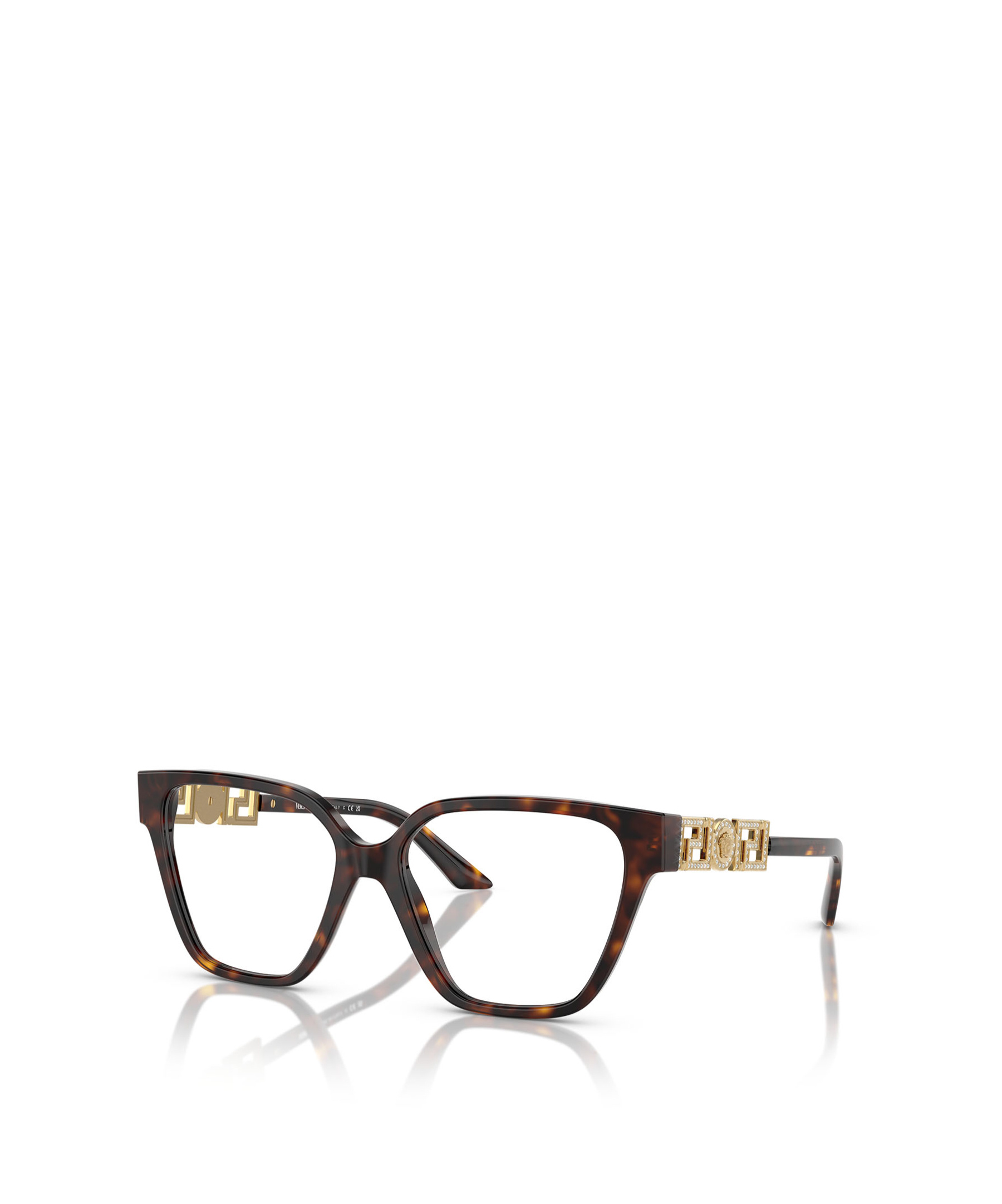 Versace Square Flat Mirror In Black