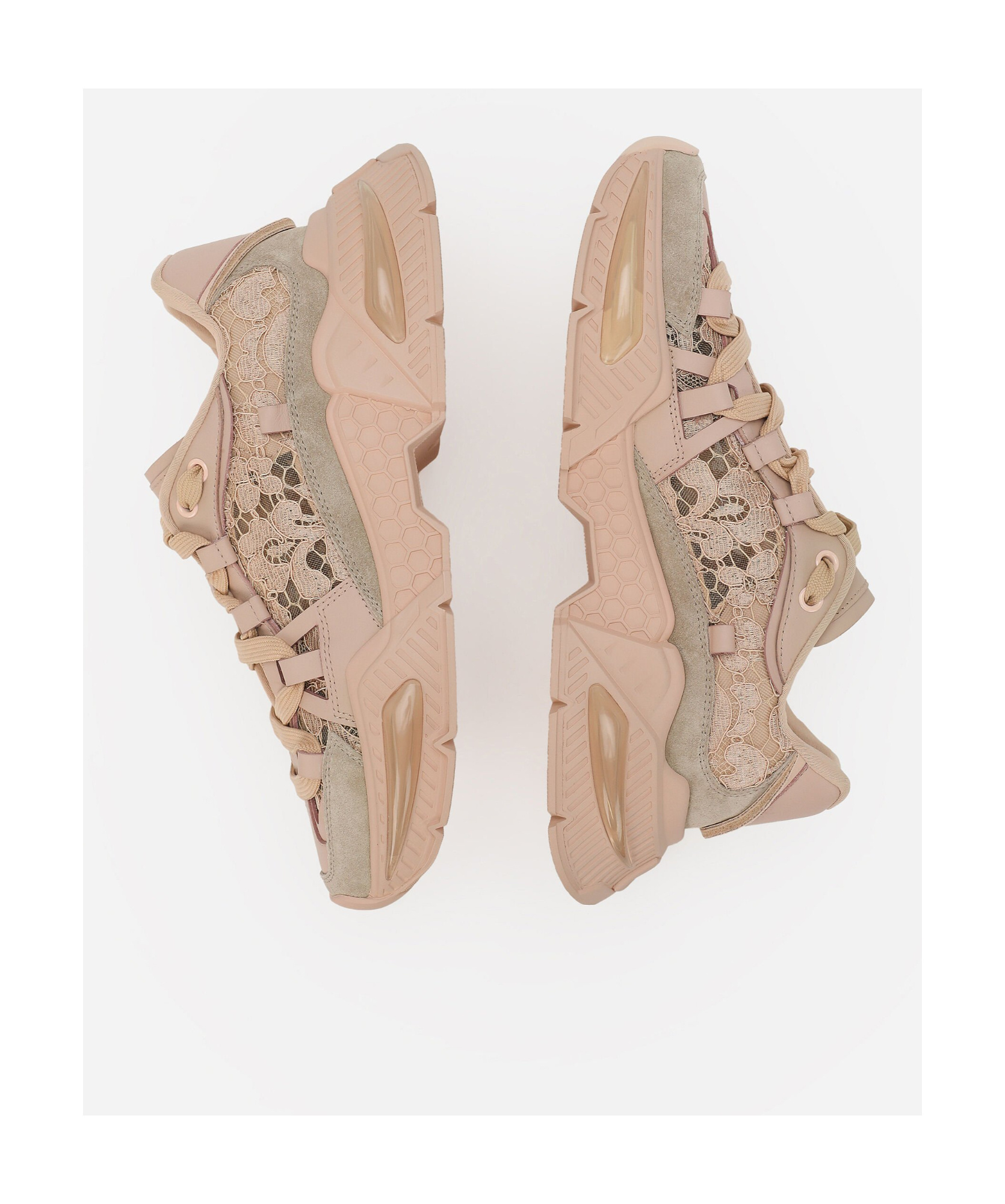 Dolce & Gabbana Sneakers In Nude