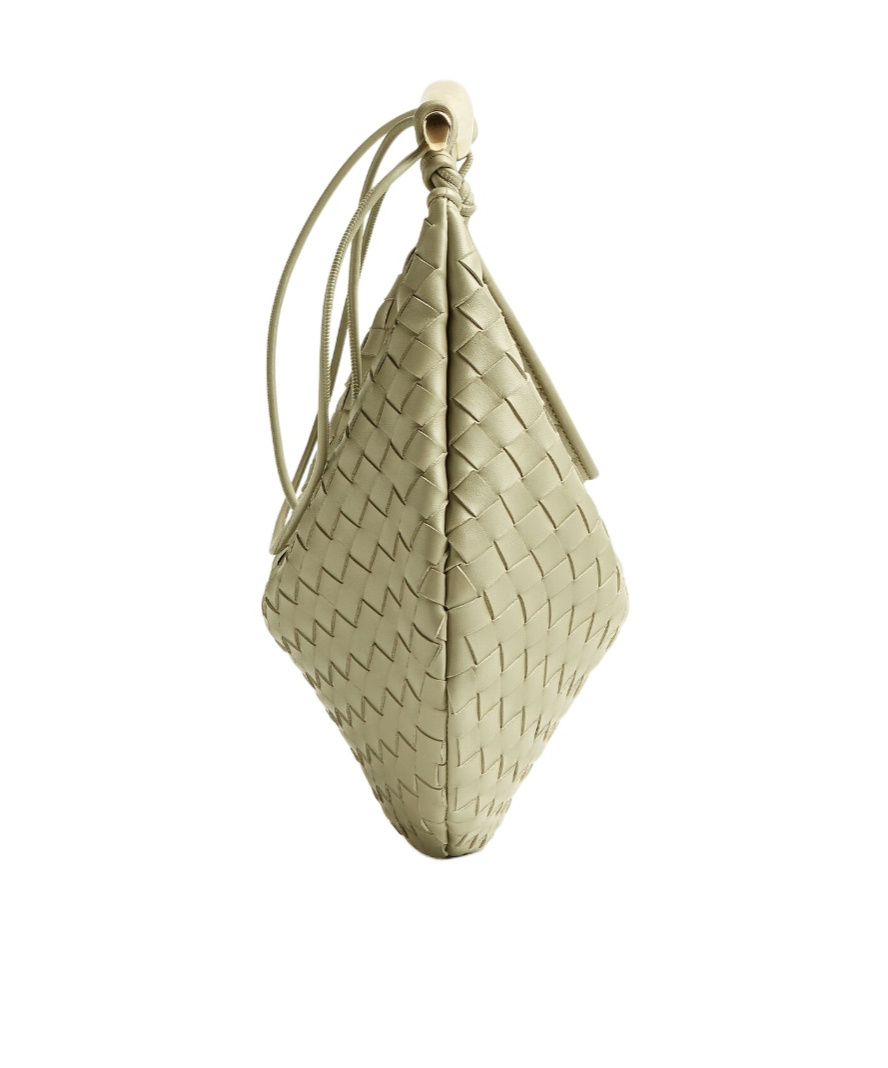 Bottega Veneta Womens Travertine Brass Sardine Large Leather Top-handle Bag In Nude