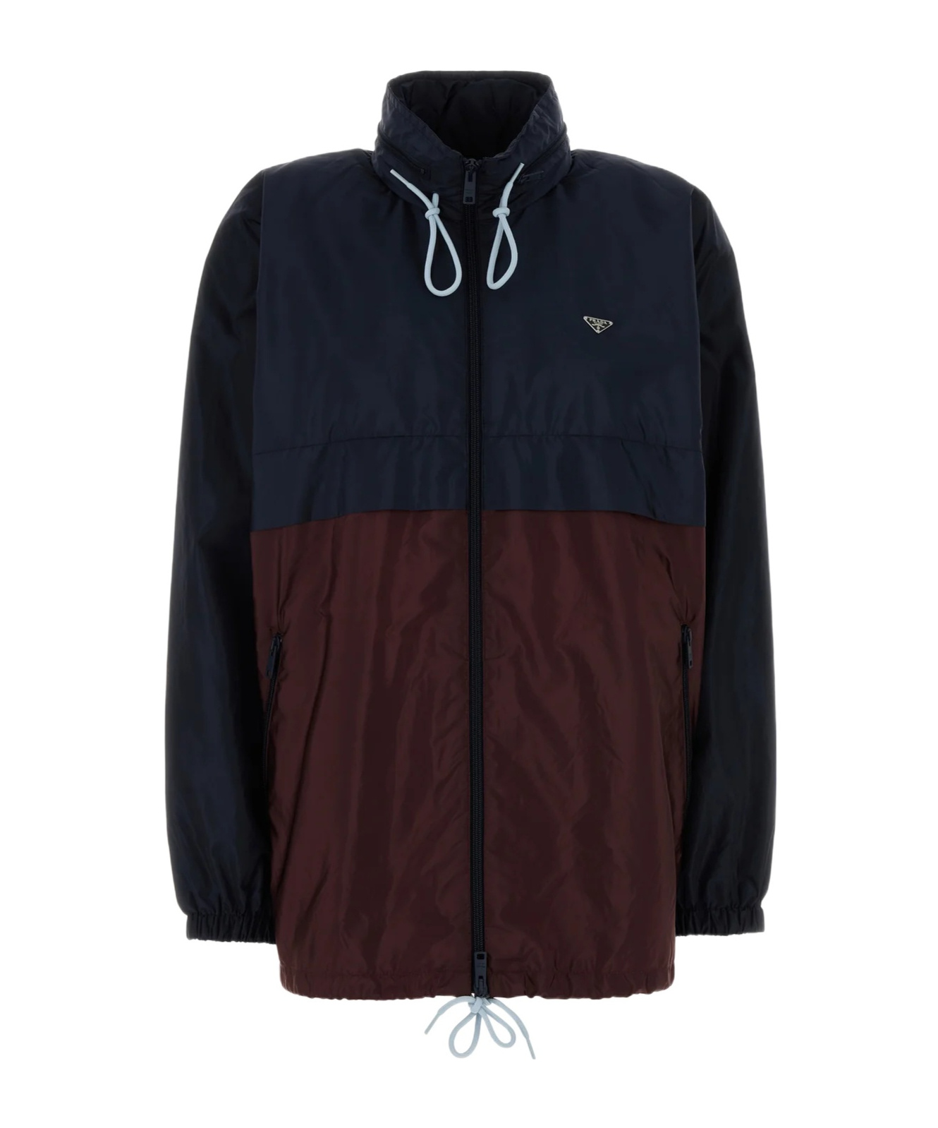 PRADA PRADA ZIP-UP BLOUSON JACKET