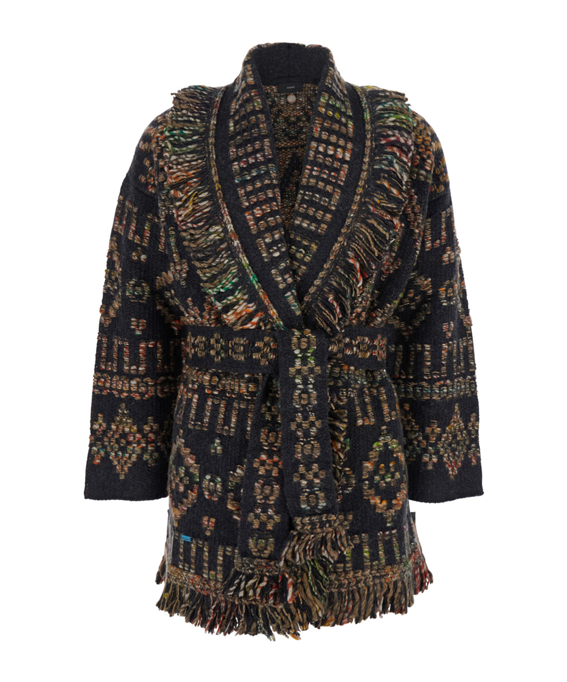 Alanui Long Sleeve Cardigan In Multi