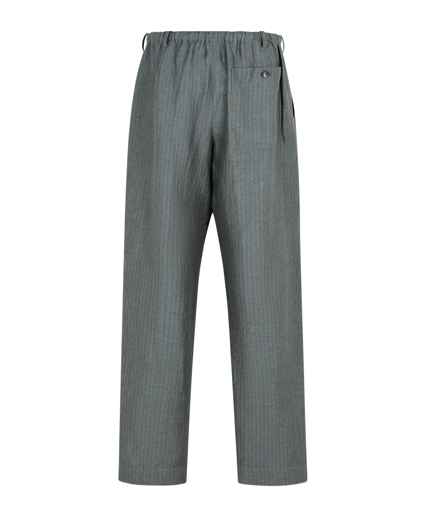 Dries Van Noten Belt Loops Slacks In Gray
