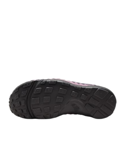 Nike Woven Footscape Sneakers Featuring Asymmetrical Lacing In Black