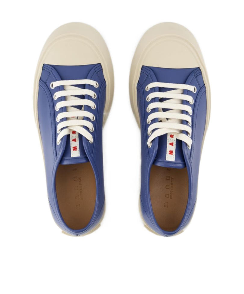 Shop Marni Pablo Sneakers In Nude