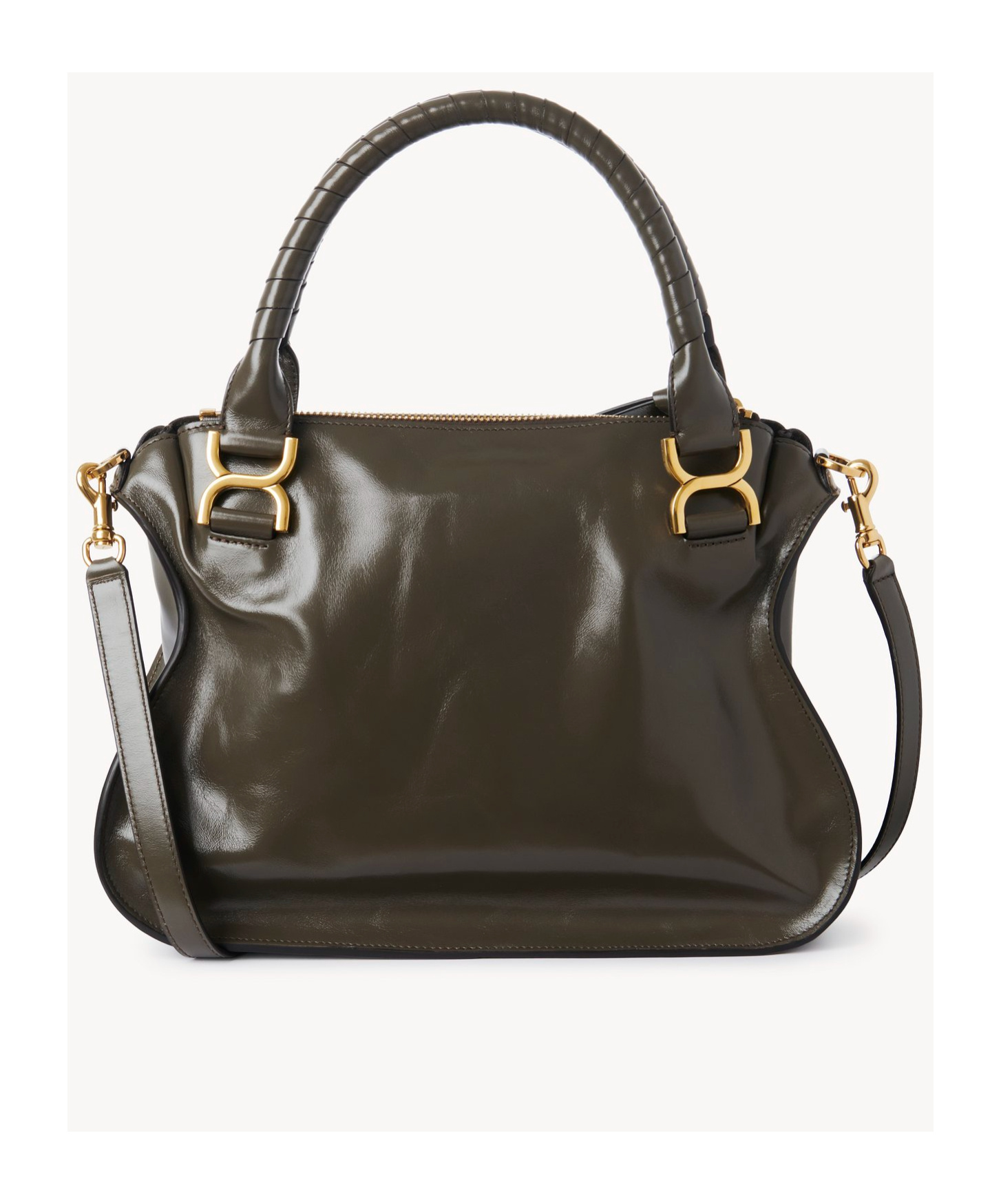 Chloé Marcie Bright Purse In Green