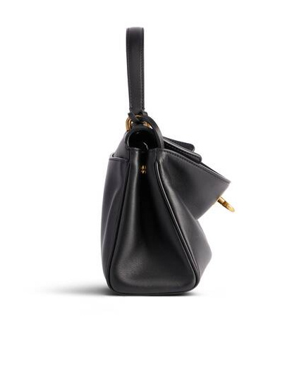 Balenciaga Black Small Rodeo Handbag In Black