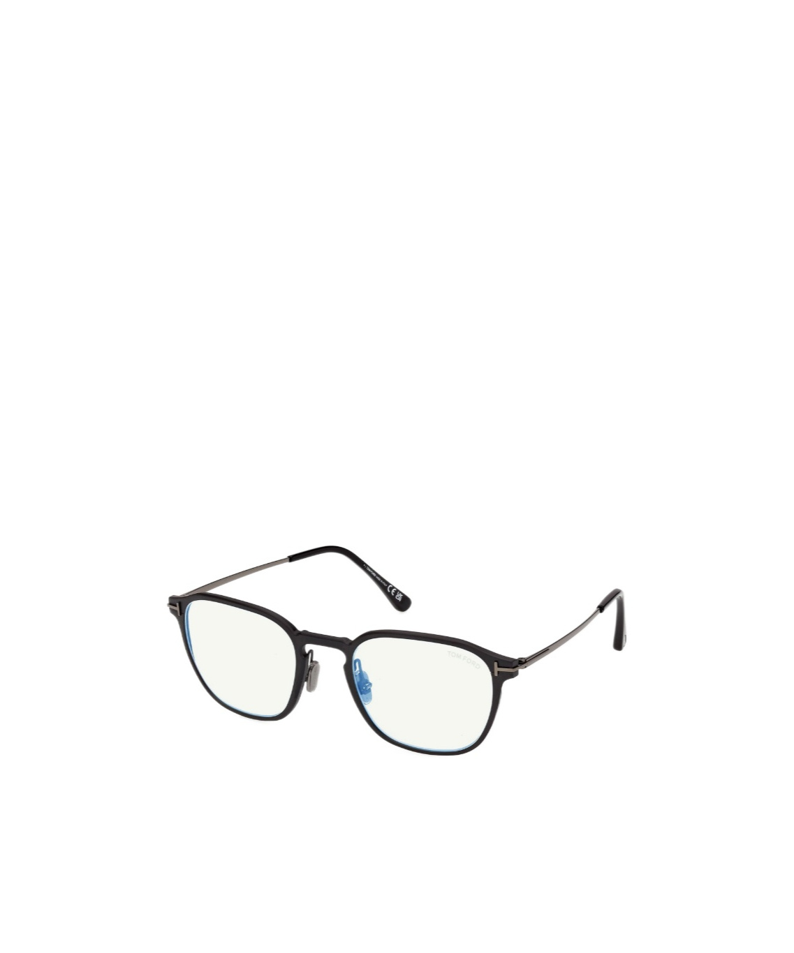 Tom Ford Round-frame Glasses In Black