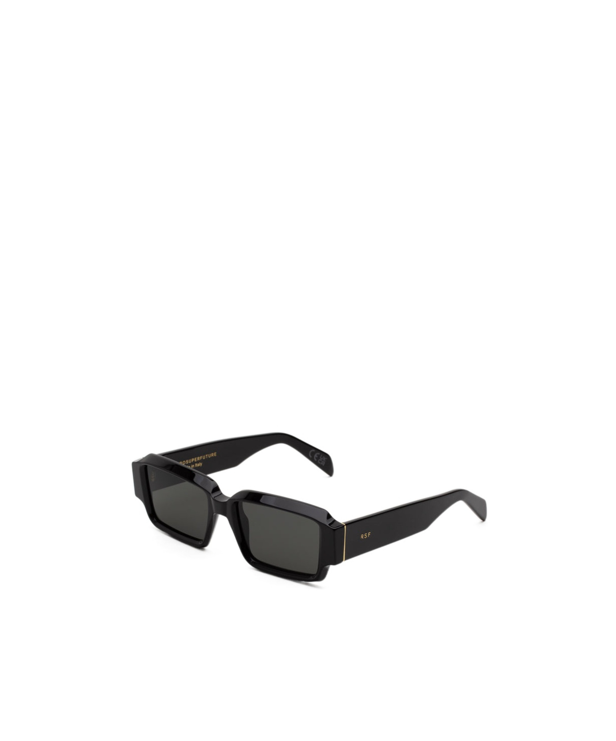 Retrosuperfuture Rectangular Frame Sunglasses In Black
