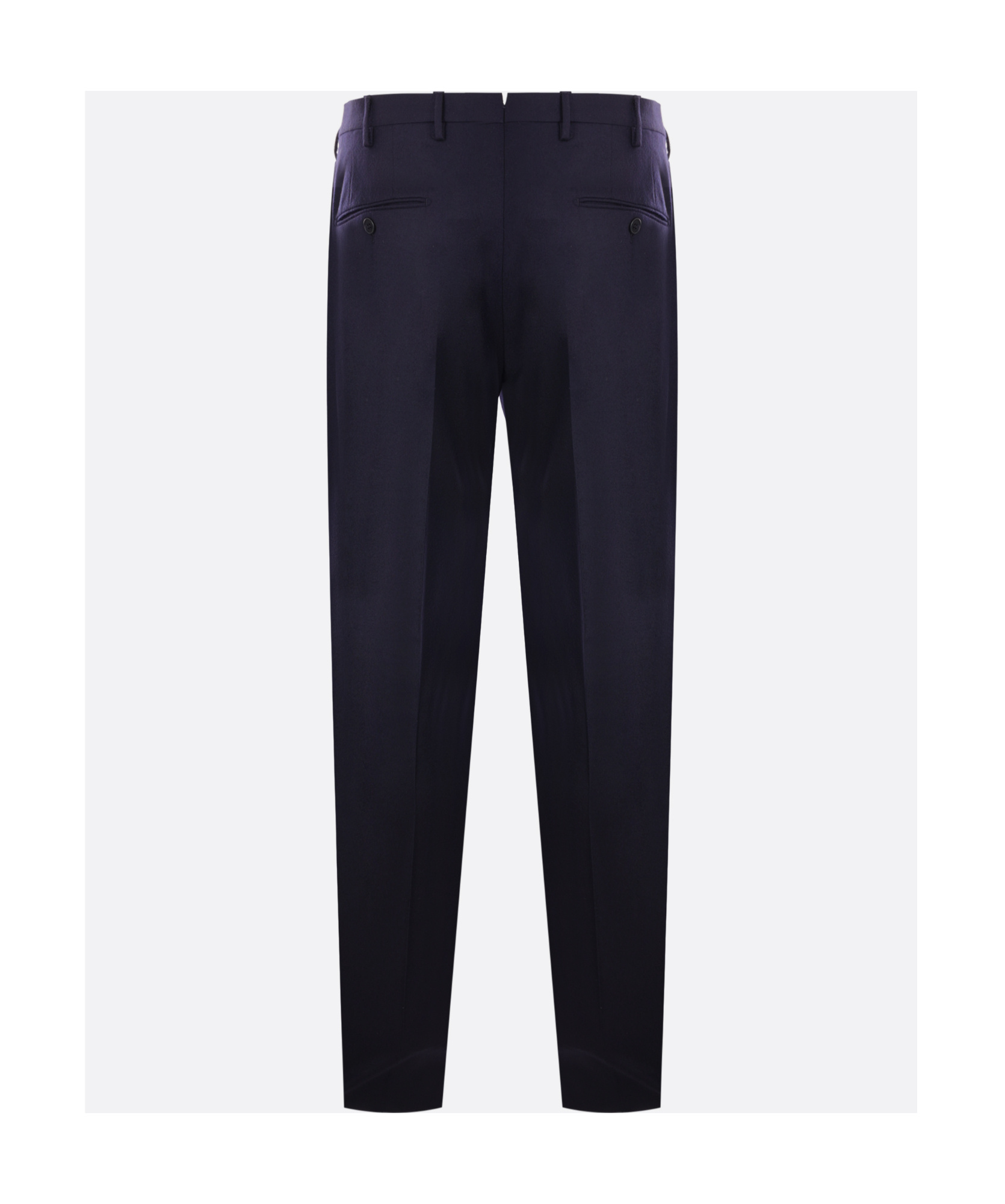 Incotex Virgin-wool Tailored Trousers In Black