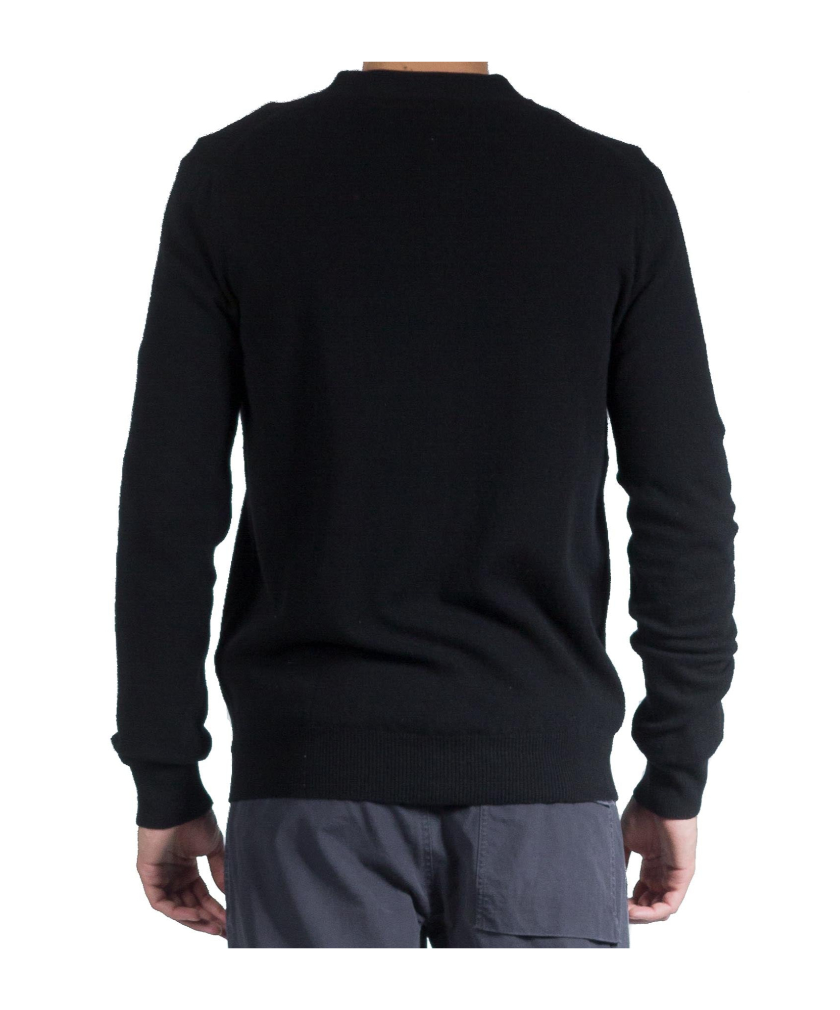 Comme Des Garçons Play Long-sleeved Sweater In Black