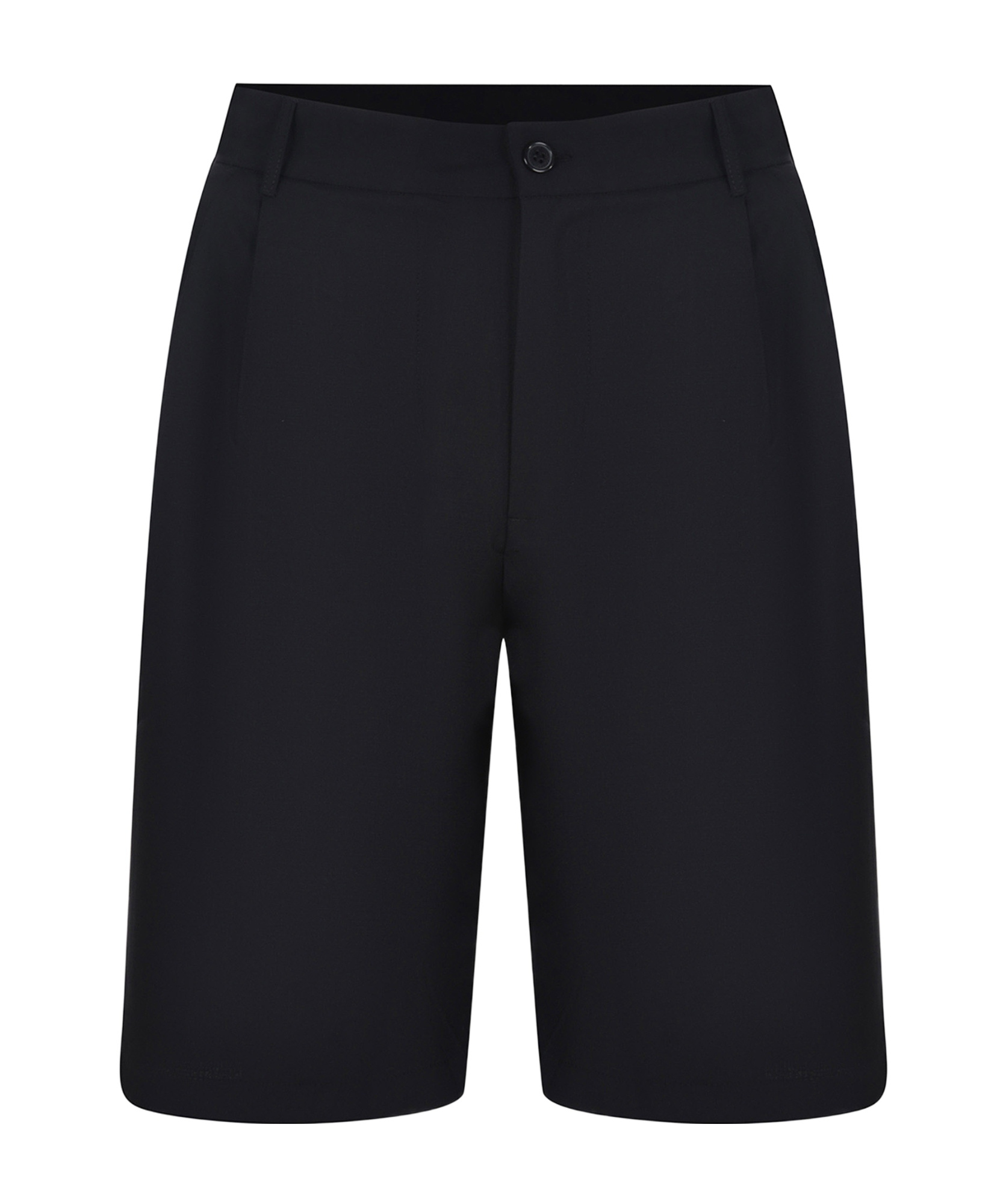 Family First Belt Loop Shorts In Black