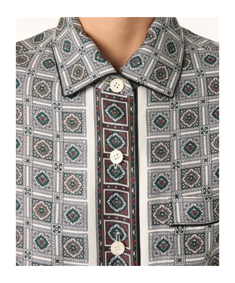 Loro Piana Angelina Shirt In Gray