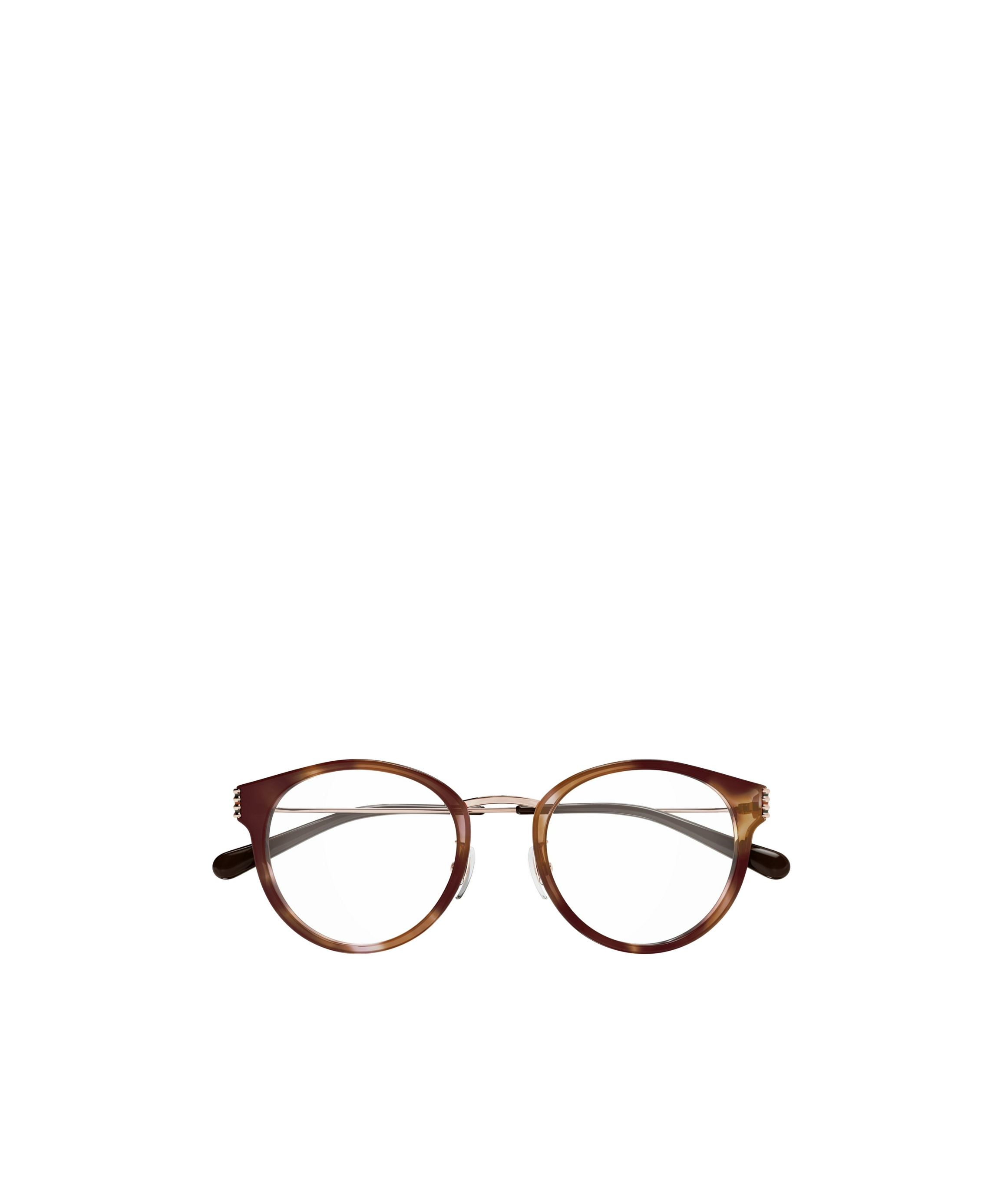 Gucci Geometric Flat Mirror In Brown