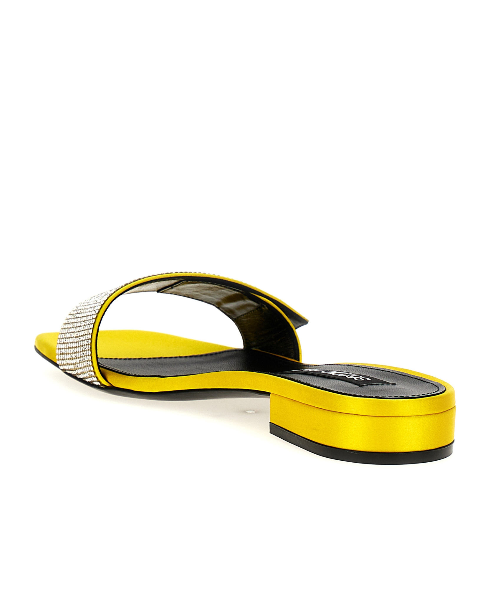 Shop Sergio Rossi Sr Paris Sandals In Yellow