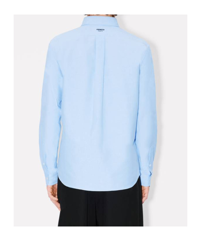 Kenzo Collared Shirt With Long Sleeves And Buttoned Cuffs