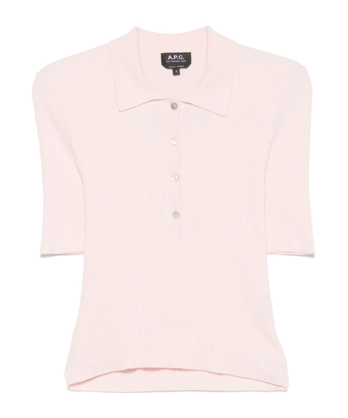Apc Danae Polo Shirt In Pink