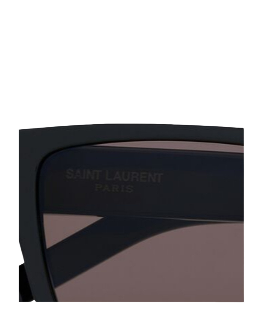Saint Laurent Square-frame Sunglasses In Black