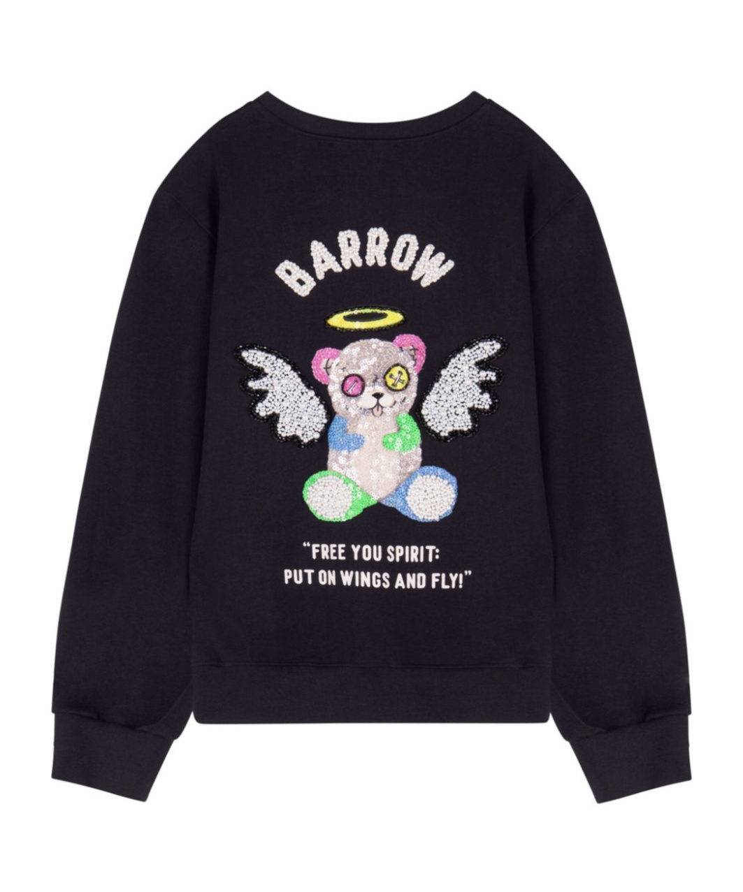 Barrow Sweatshirt Unisex Clothing In Black