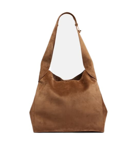 Gabriela Hearst Small Suede Tote Bag In Brown