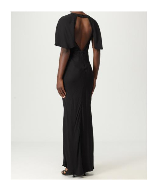 Twinset Lattice-patterned Butterfly Embroidery Dress