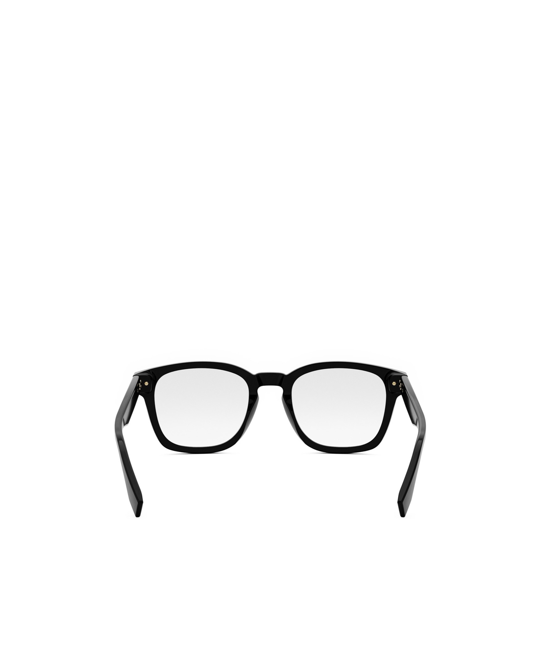 Shop Fendi Eyewear Square Frame Glasses In Black