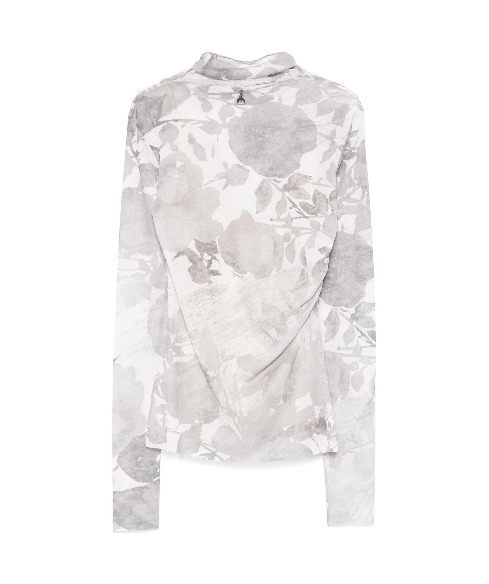 Shop Patrizia Pepe Floral-print Top In White