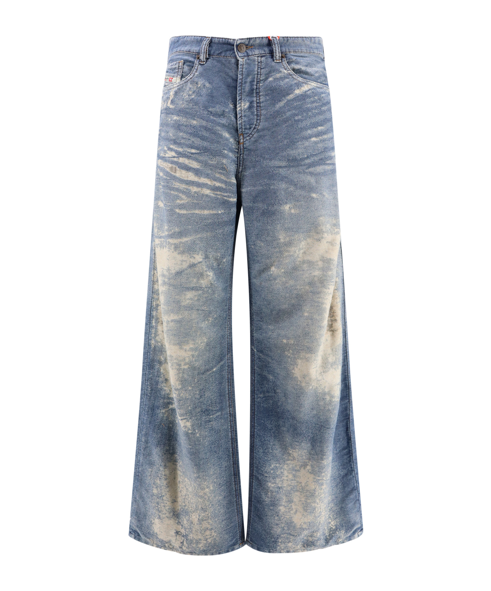Diesel Low Waist Bleached Effect 1996 D-sire Jeans In Gray