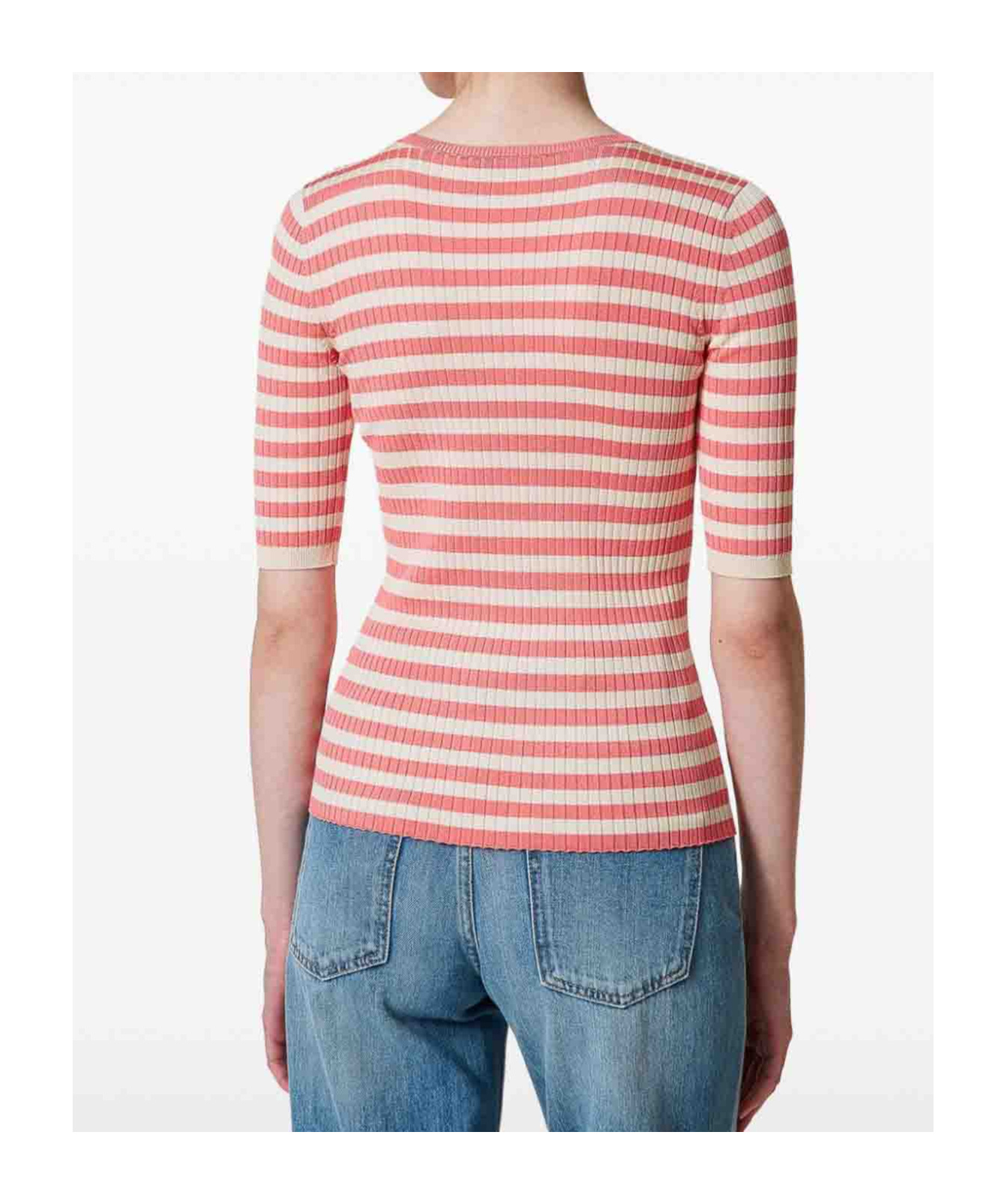 Shop Twinset Striped Short-sleeve T-shirt