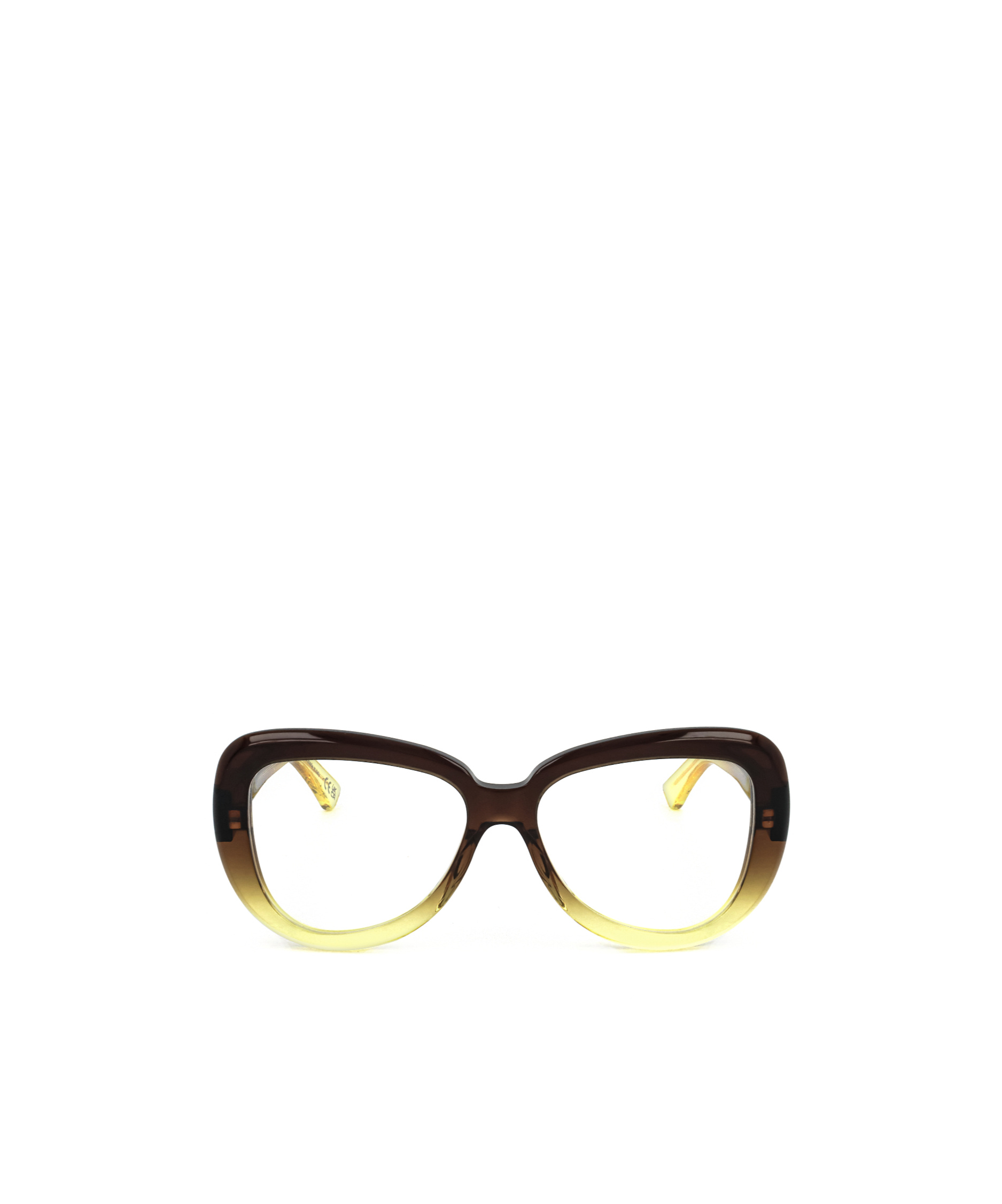 Marni Geometric Frame Plain Glasses In Black