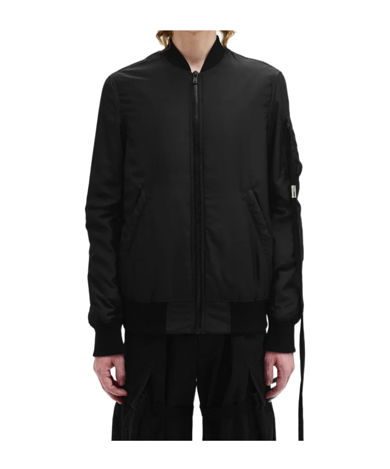Ann Demeulemeester Dries Standard Bomber In Black