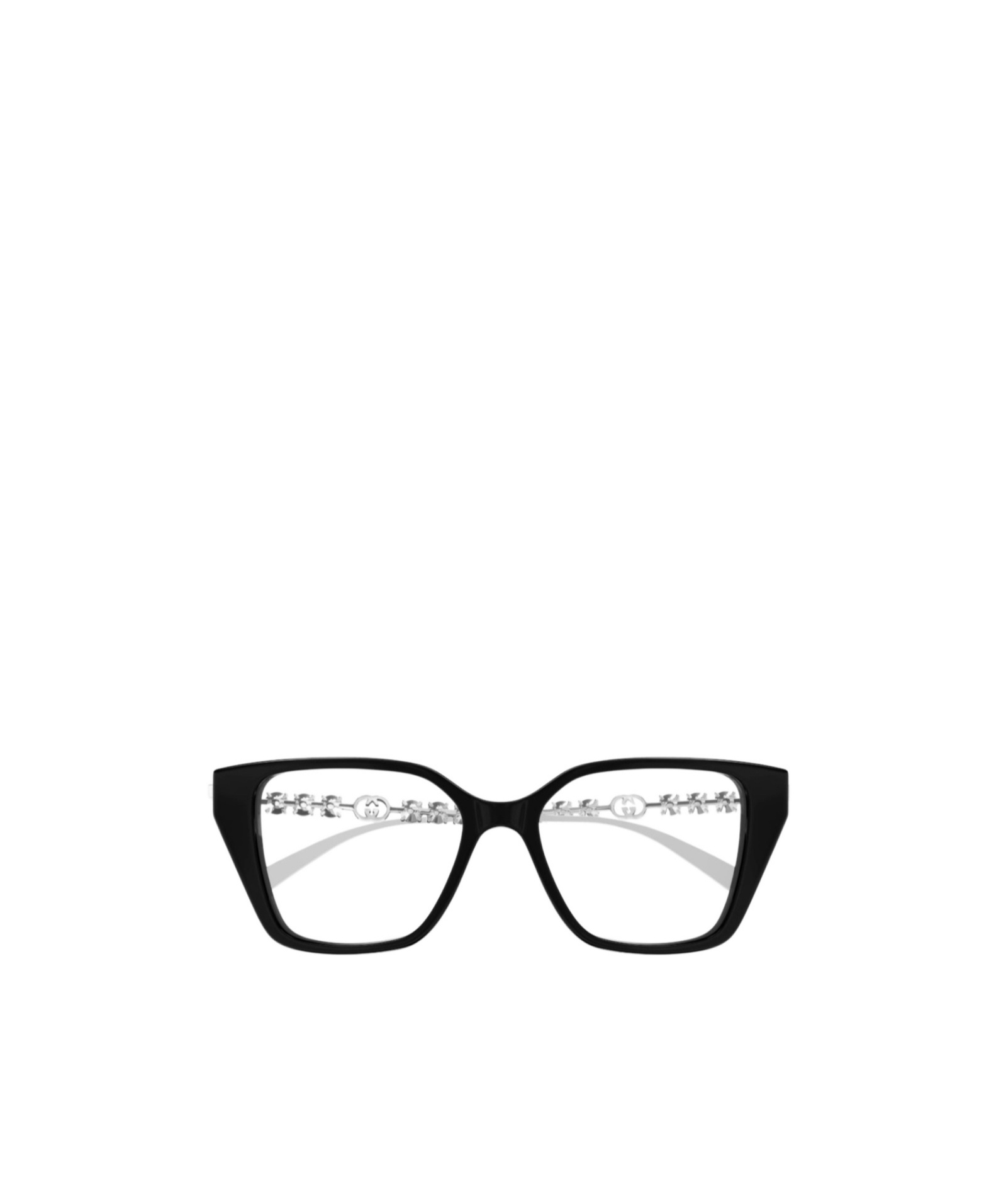 Gucci Geometric Frame Plain Mirror In Black