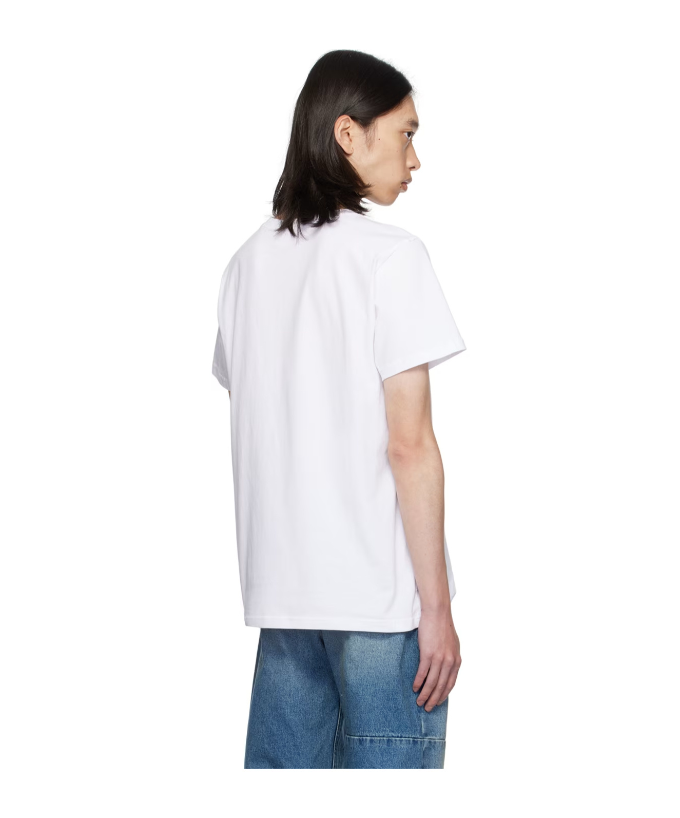 Isabel Marant Round Neckline Jersey T-shirt Shirt In White