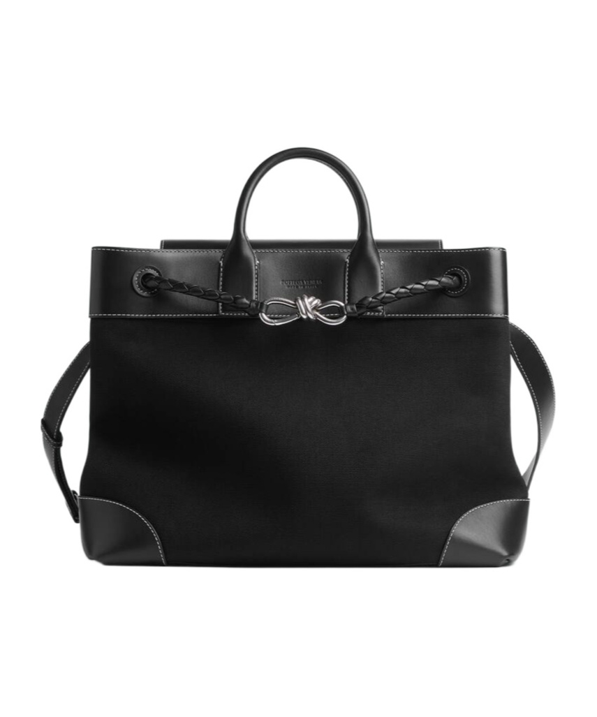 Bottega Veneta Andiamo Voyager In Black