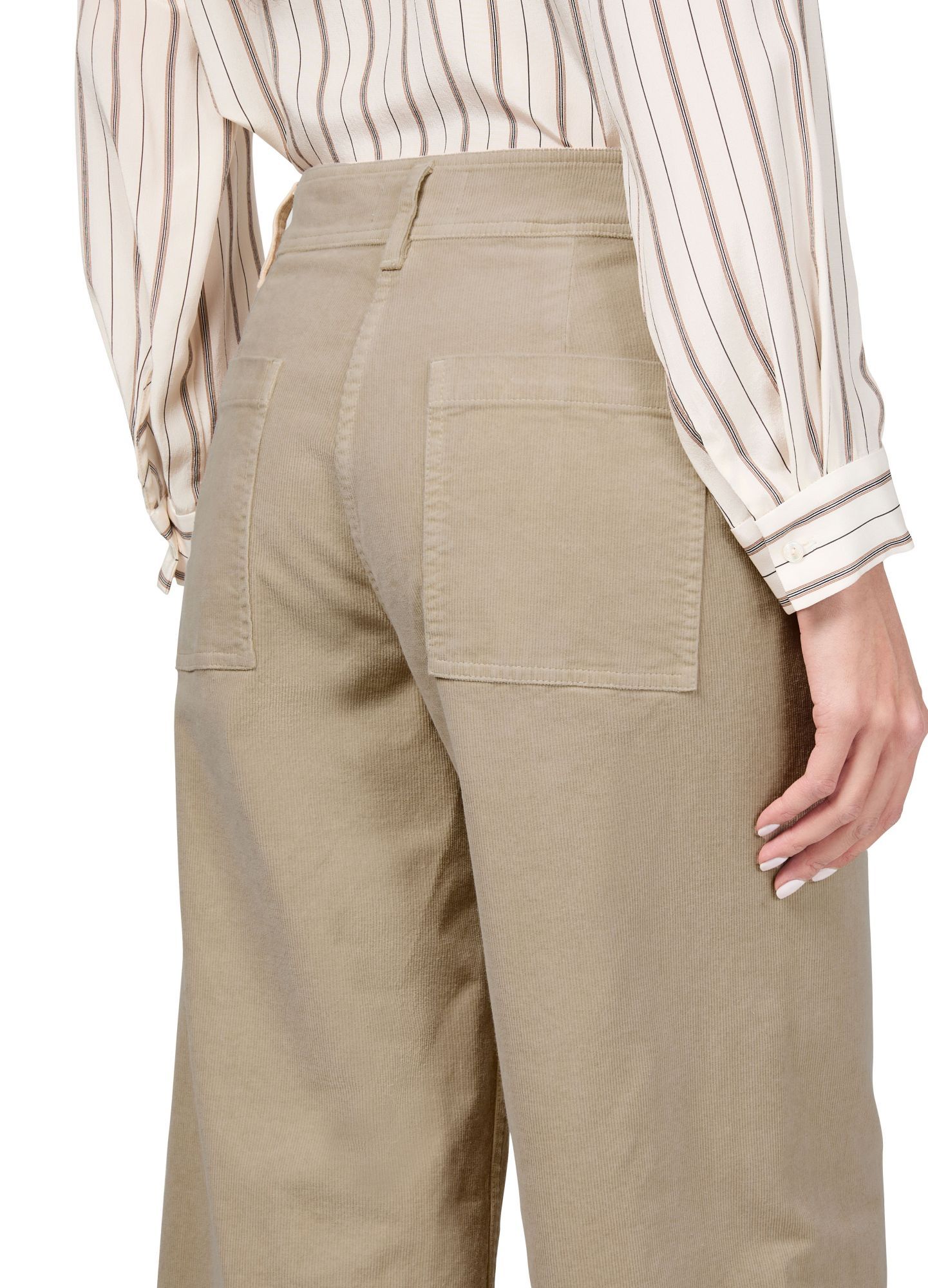 Nili Lotan Megan Belt Loop Track Pants