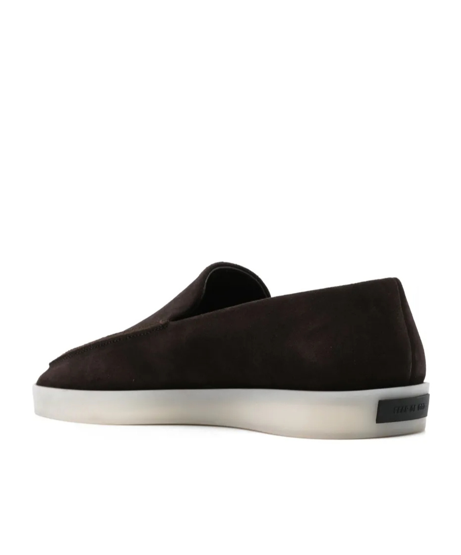 Fear Of God Suede Loafers In Black
