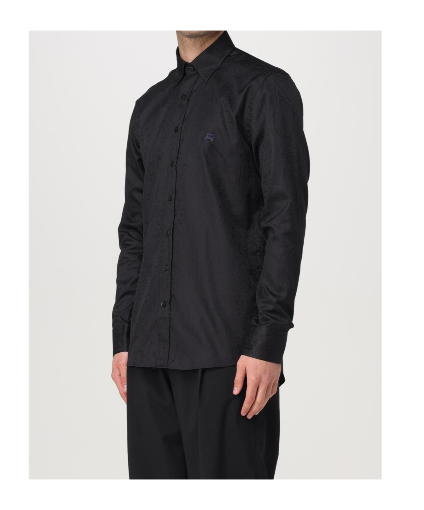 Etro Sweater Men Color Black In Black